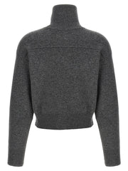 Brunello Cucinelli Gray Cashmere Cardigan