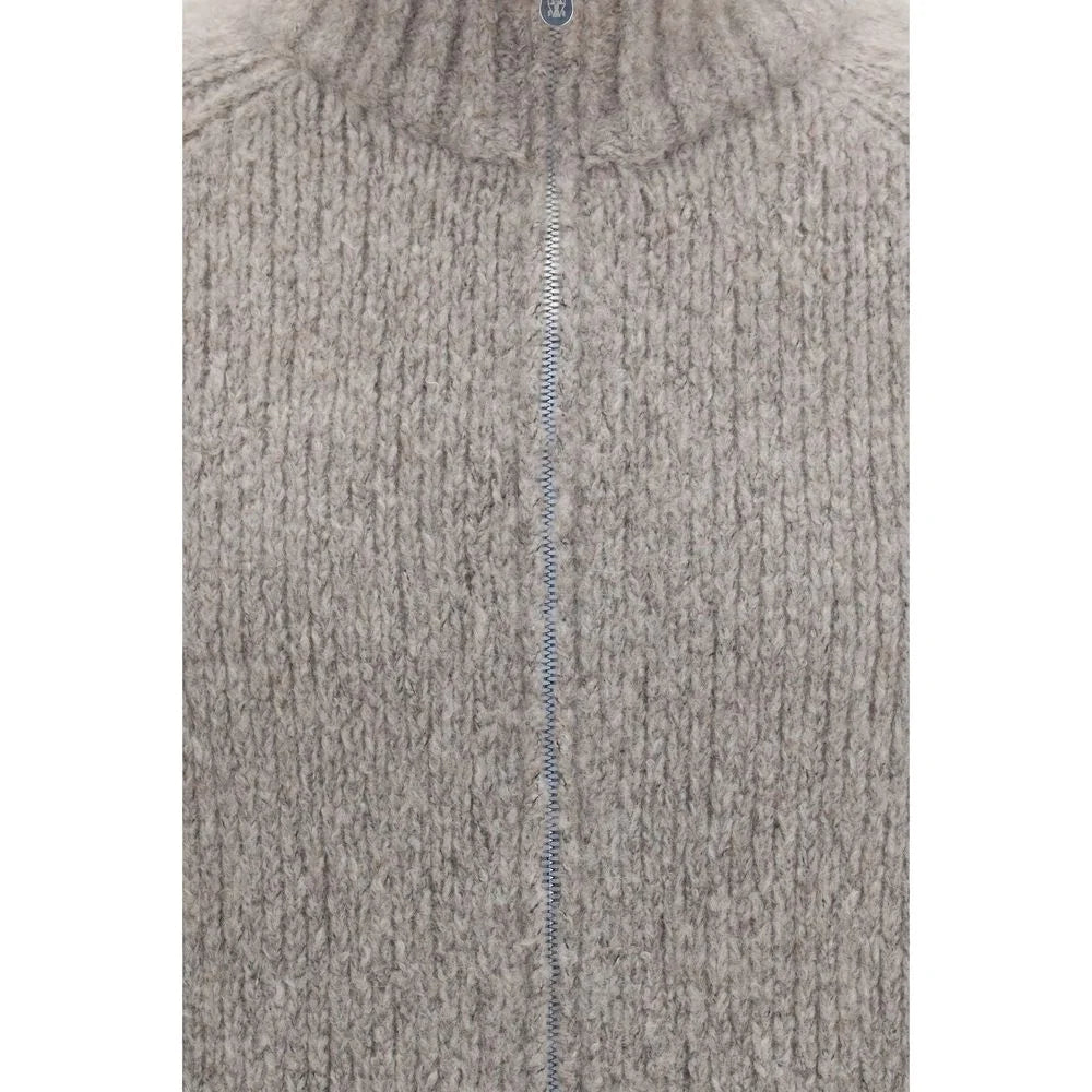 Brunello Cucinelli Gray Cashmere Cardigan - IT52 | XL
