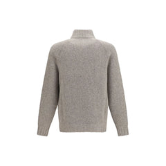 Brunello Cucinelli Gray Cashmere Cardigan - IT52 | XL