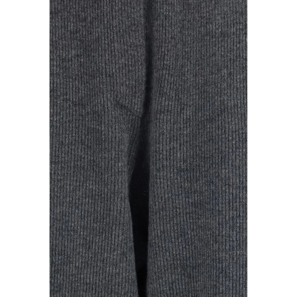 Brunello Cucinelli Gray Cashmere Casual Pants - L