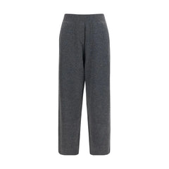 Brunello Cucinelli Gray Cashmere Casual Pants - L