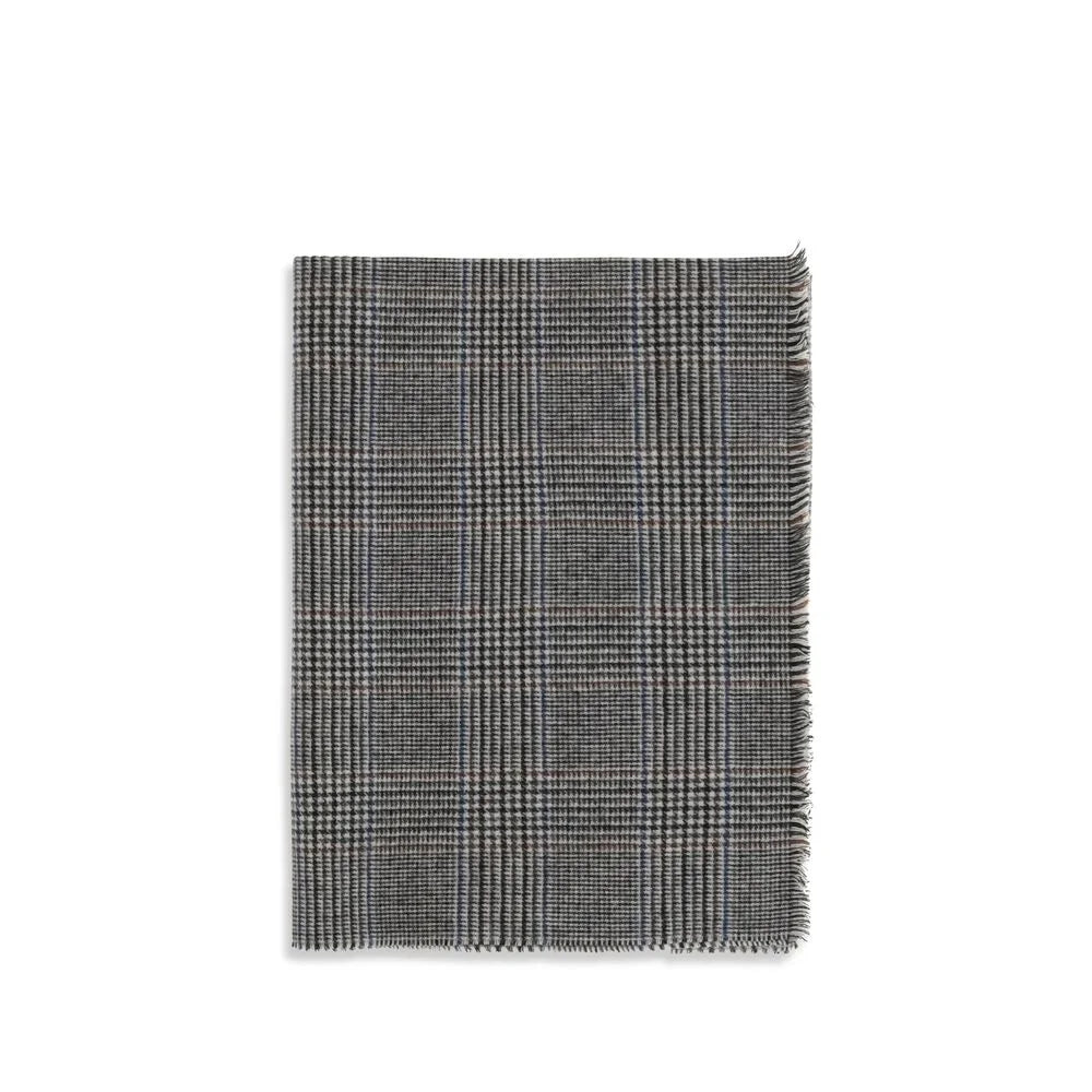 Brunello Cucinelli Gray Cashmere Foulard