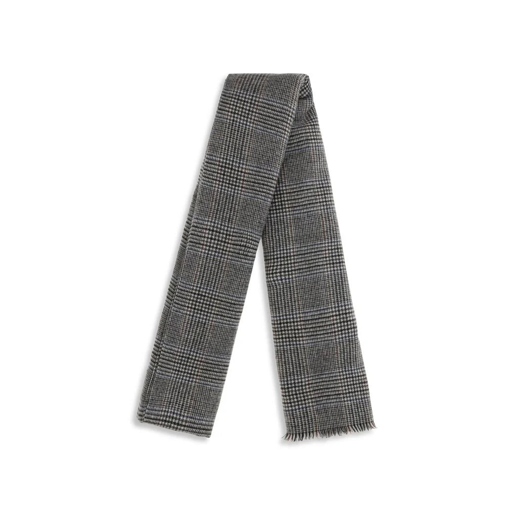 Brunello Cucinelli Gray Cashmere Foulard