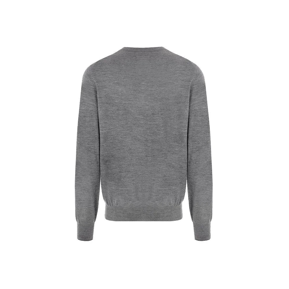 Brunello Cucinelli Gray Cashmere Men Sweater - IT56 | 3XL - Sweaters