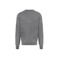 Brunello Cucinelli Gray Cashmere Men Sweater - IT56 | 3XL - Sweaters
