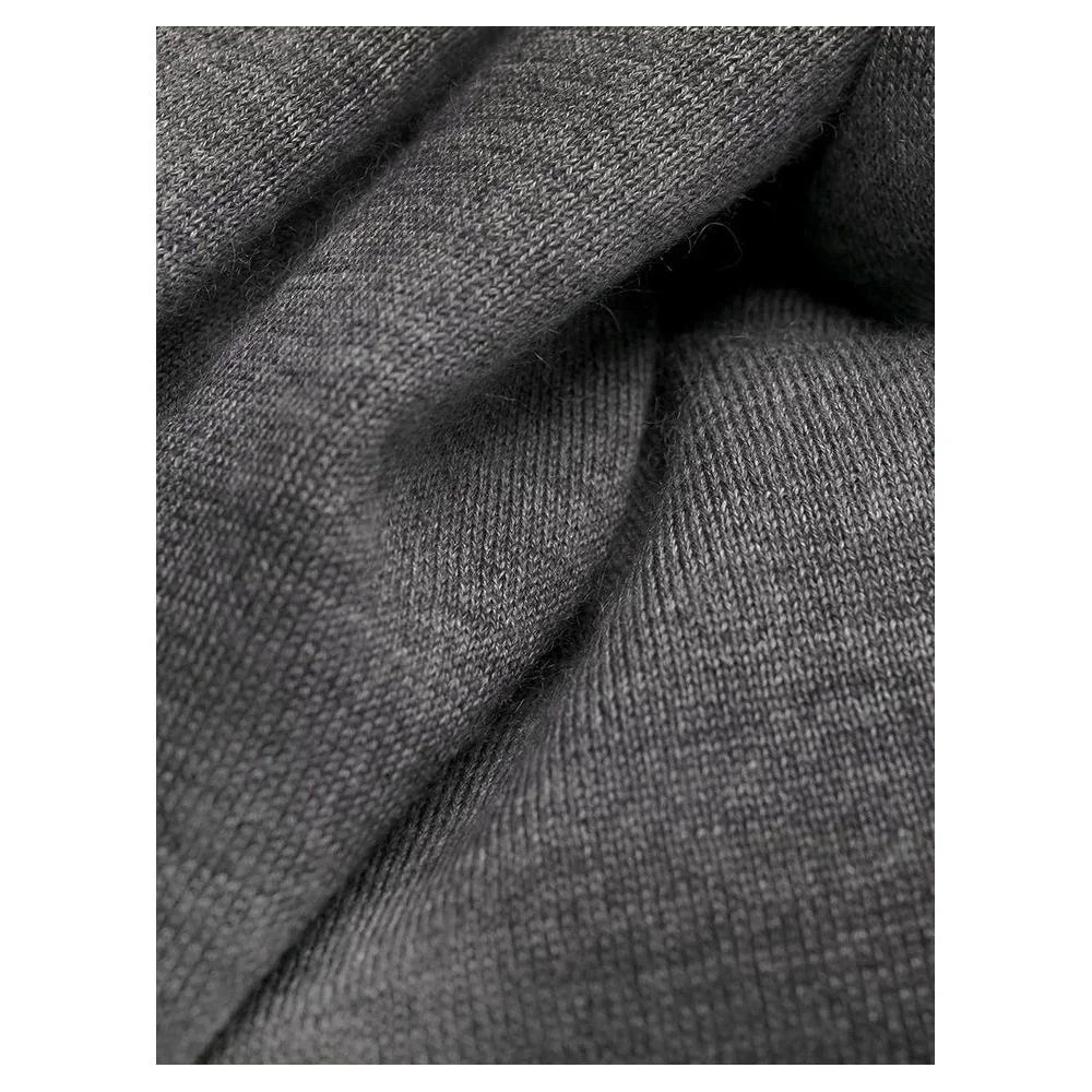 Brunello Cucinelli Gray Cashmere Men Sweater - IT56 | 3XL - Sweaters