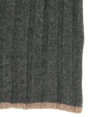 Brunello Cucinelli Gray Cashmere Scarf