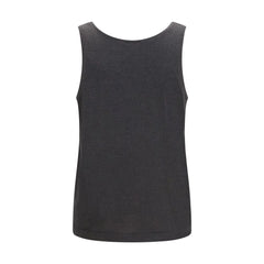 Brunello Cucinelli Gray Cashmere Sleeveles T-Shirt - L