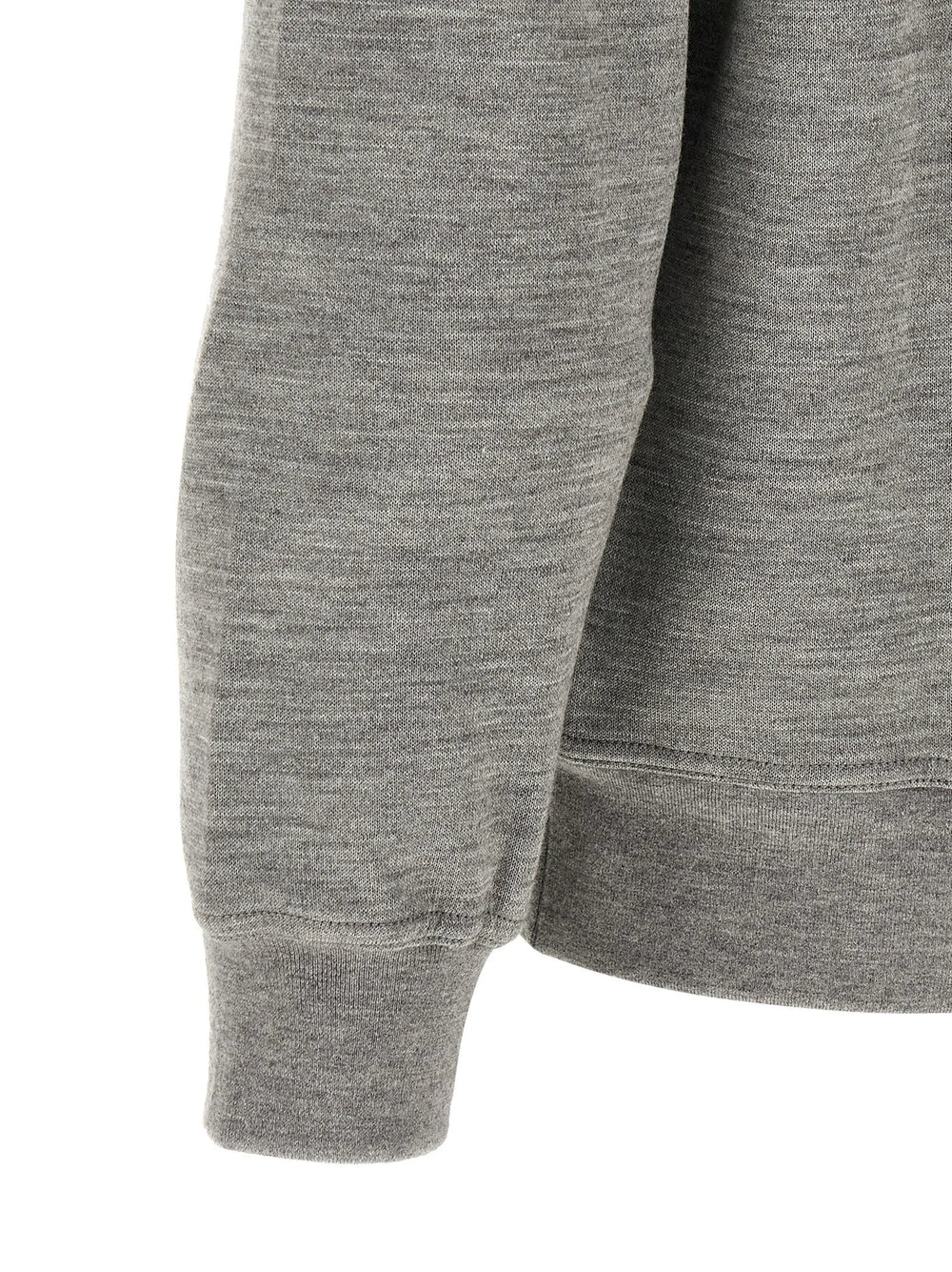 Brunello Cucinelli Gray Cashmere Sweatshirt