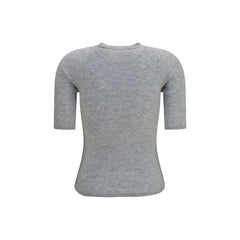 Brunello Cucinelli Gray Cashmere Sweatshirt
