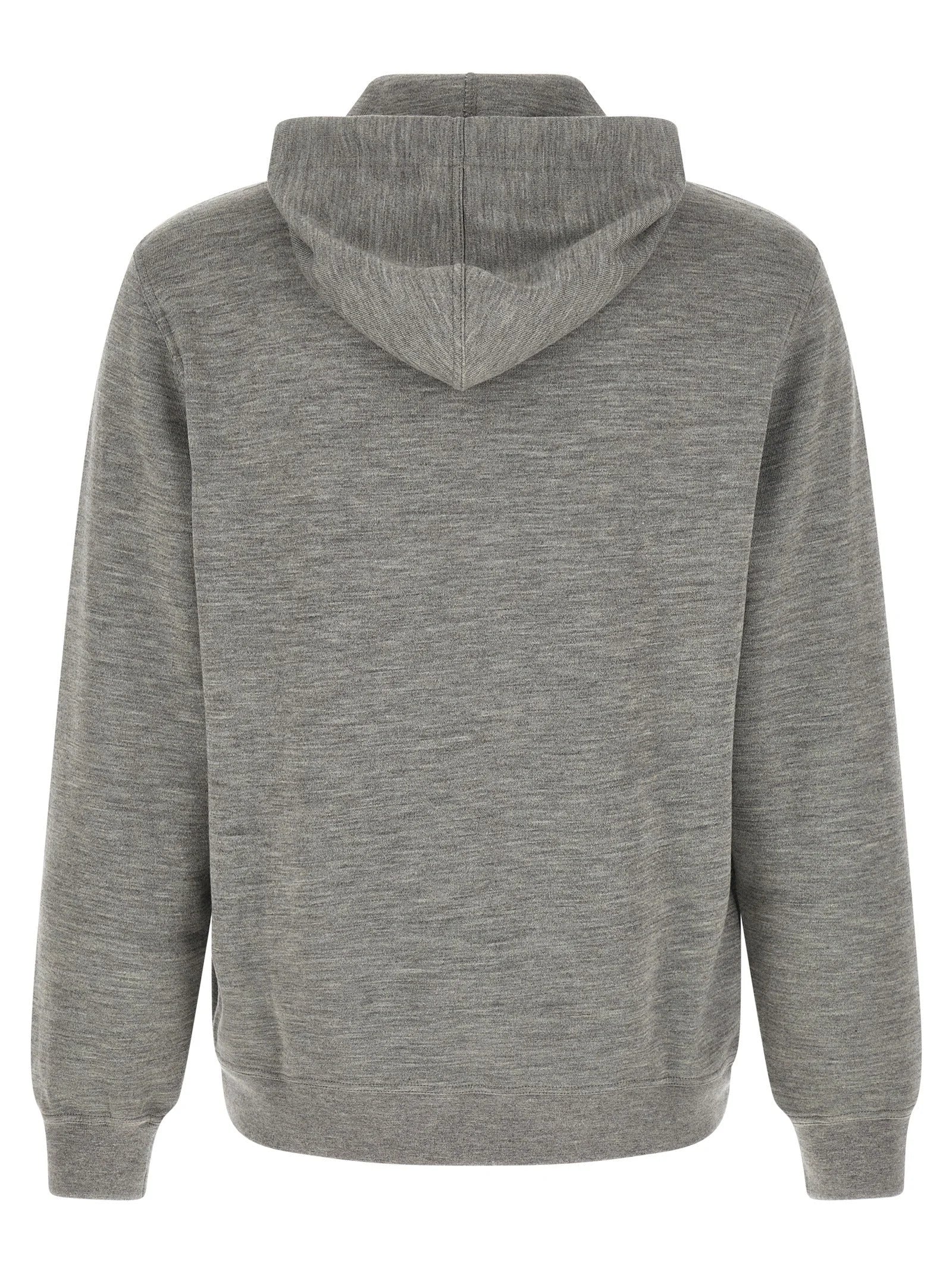 Brunello Cucinelli Gray Cashmere Sweatshirt