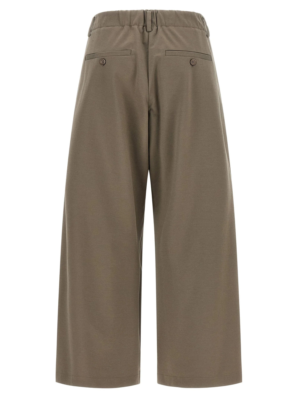 Brunello Cucinelli Gray Cotton Athletic Pants