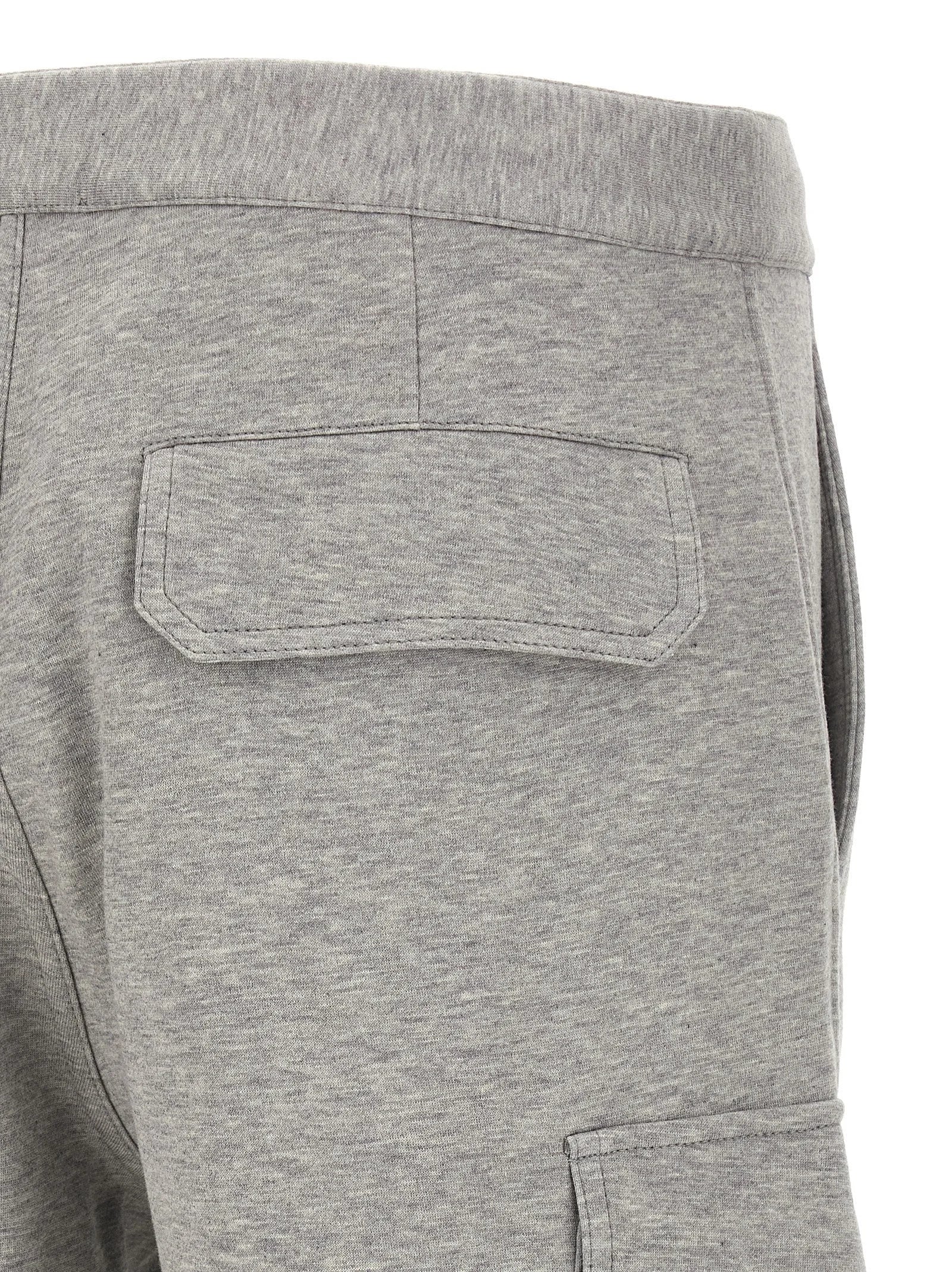 Brunello Cucinelli Gray Cotton Bermuda Shorts