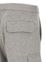 Brunello Cucinelli Gray Cotton Bermuda Shorts