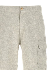 Brunello Cucinelli Gray Cotton Bermuda Shorts