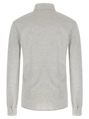 Brunello Cucinelli Gray Cotton Blouse