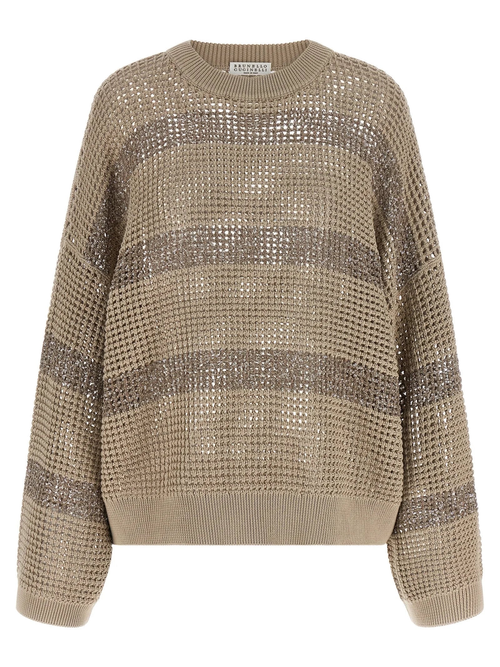 Brunello Cucinelli Gray Cotton Cardigan - L
