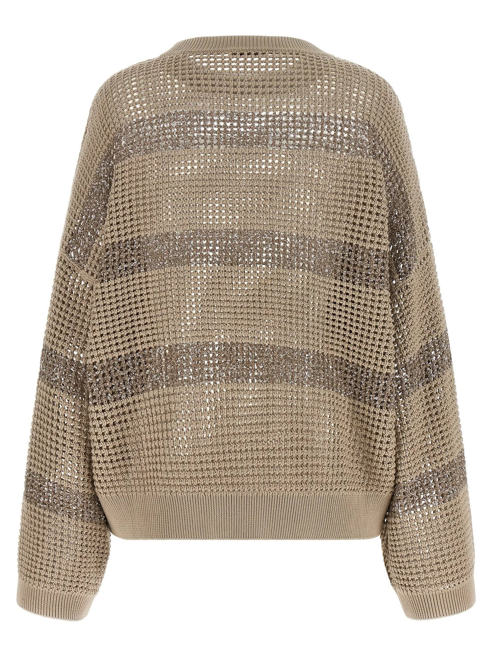 Brunello Cucinelli Gray Cotton Cardigan - L