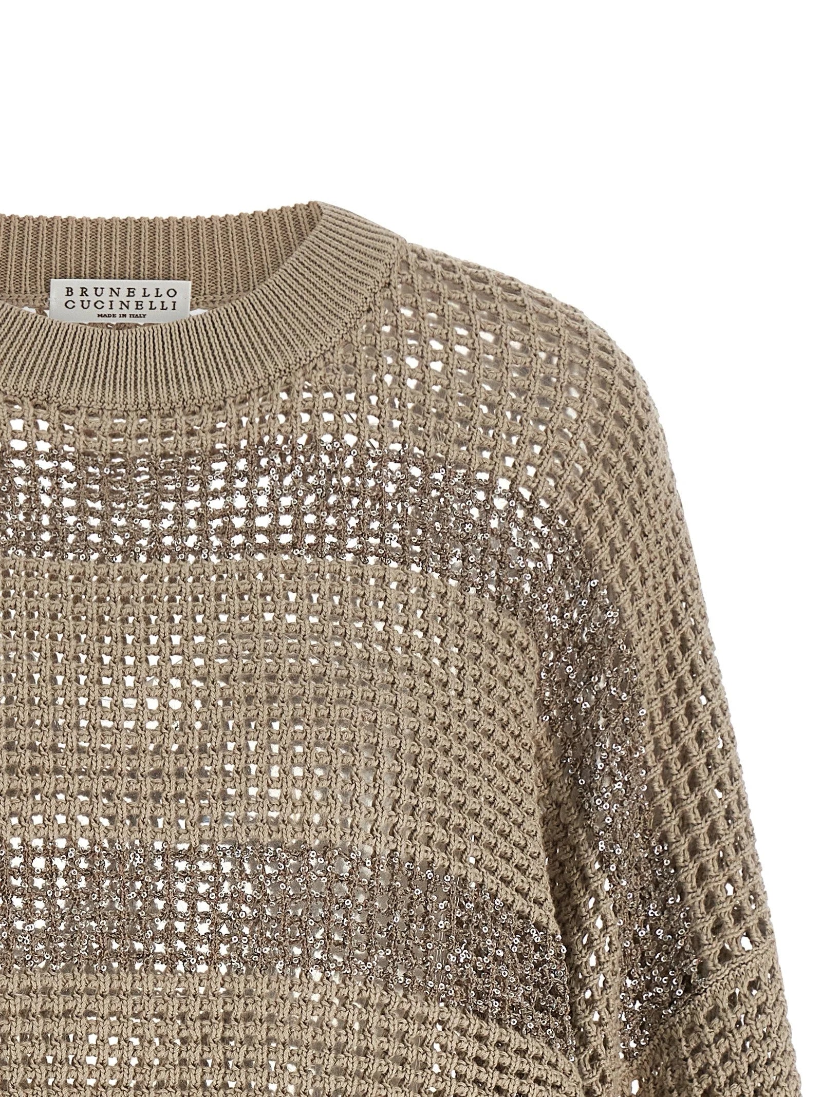 Brunello Cucinelli Gray Cotton Cardigan - L