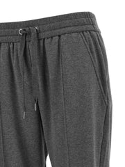Brunello Cucinelli Gray Cotton Casual Pants