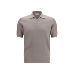 Brunello Cucinelli Gray Cotton Dress Shirt