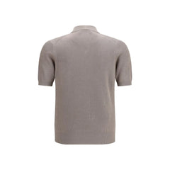 Brunello Cucinelli Gray Cotton Dress Shirt