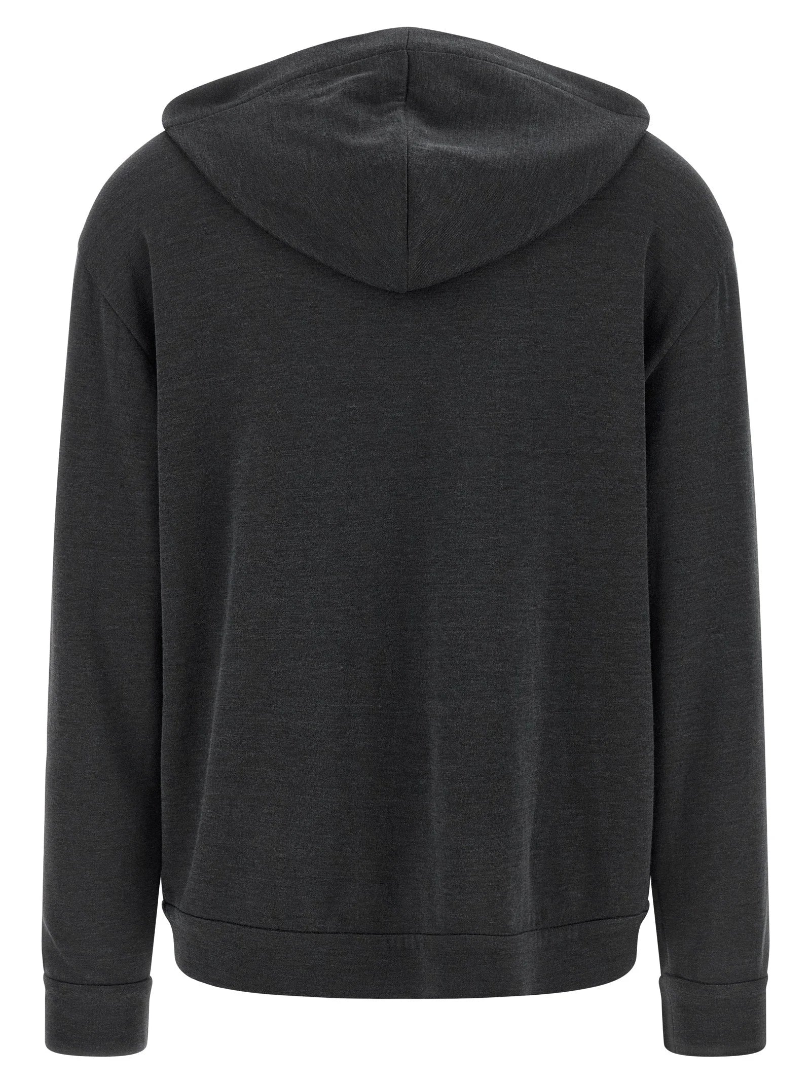 Brunello Cucinelli Gray Cotton Hoodie - S