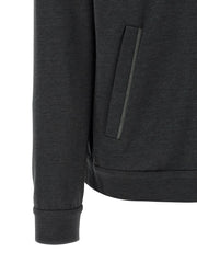 Brunello Cucinelli Gray Cotton Hoodie - S