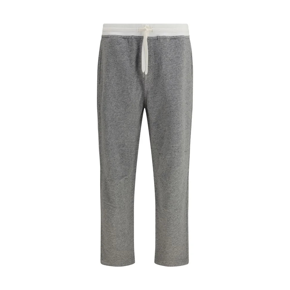 Brunello Cucinelli Gray Cotton Joggers (Workout Pants) - M