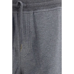 Brunello Cucinelli Gray Cotton Joggers (Workout Pants) - XL