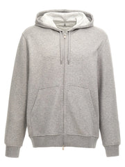 Bluza z bawełny Brunello Cucinelli w kolorze szarym