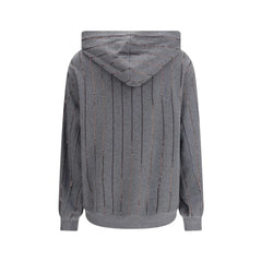 Brunello Cucinelli Gray Cotton Sweatshirt - L