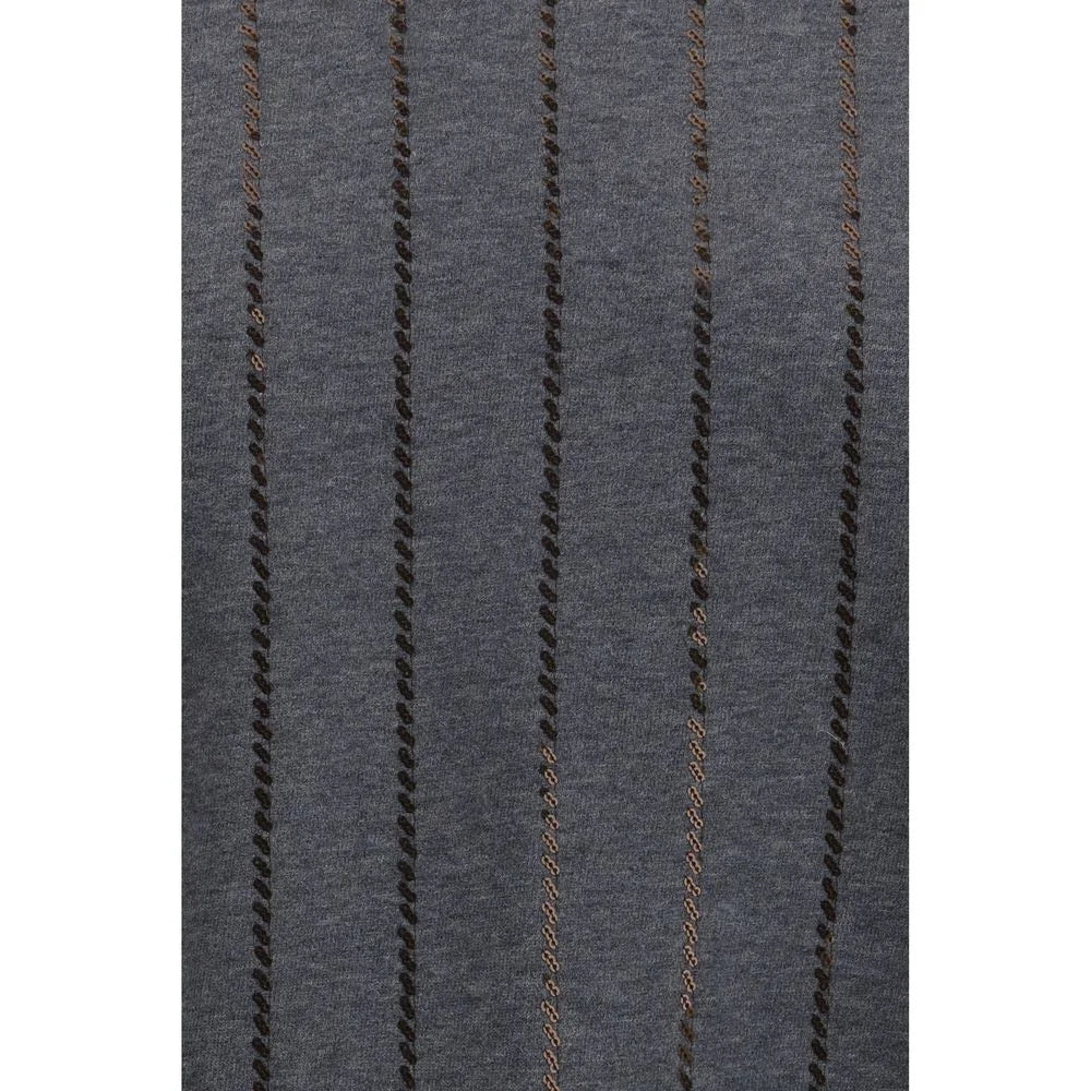 Brunello Cucinelli Gray Cotton Sweatshirt - S