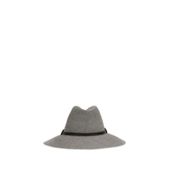 Brunello Cucinelli Gray Eco Fabric Fedora