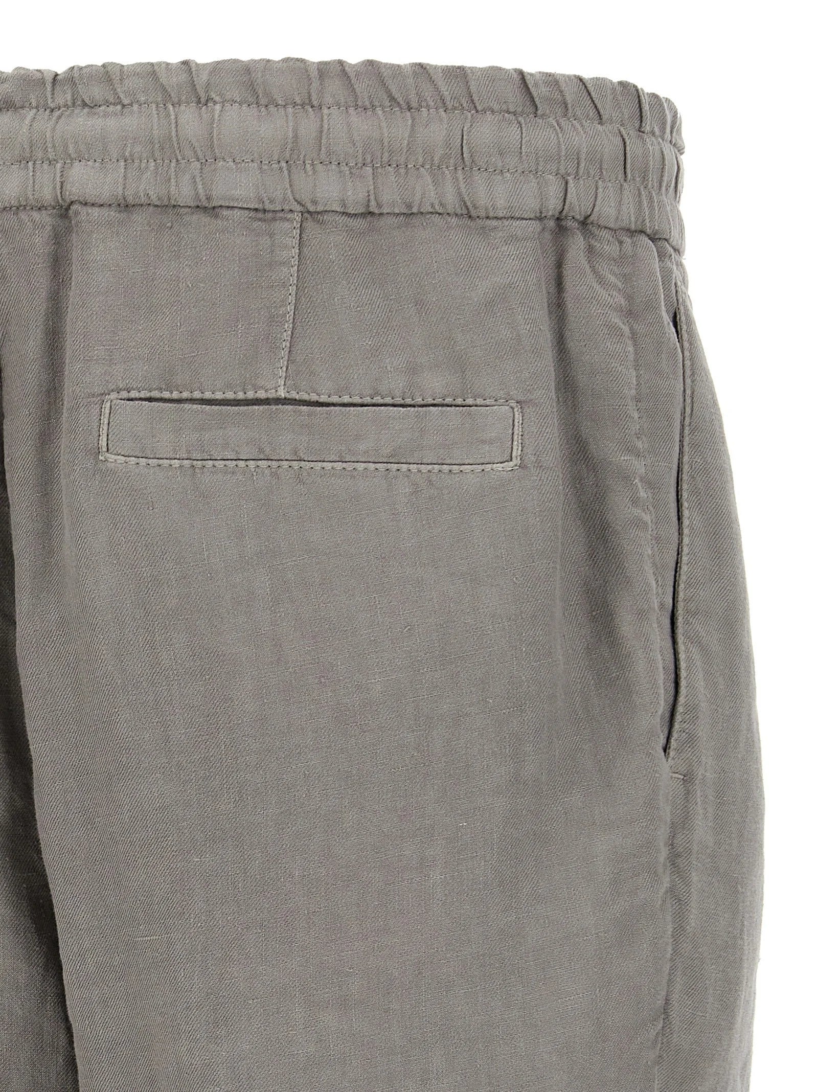 Brunello Cucinelli Gray Linen Bermuda Shorts - XXL