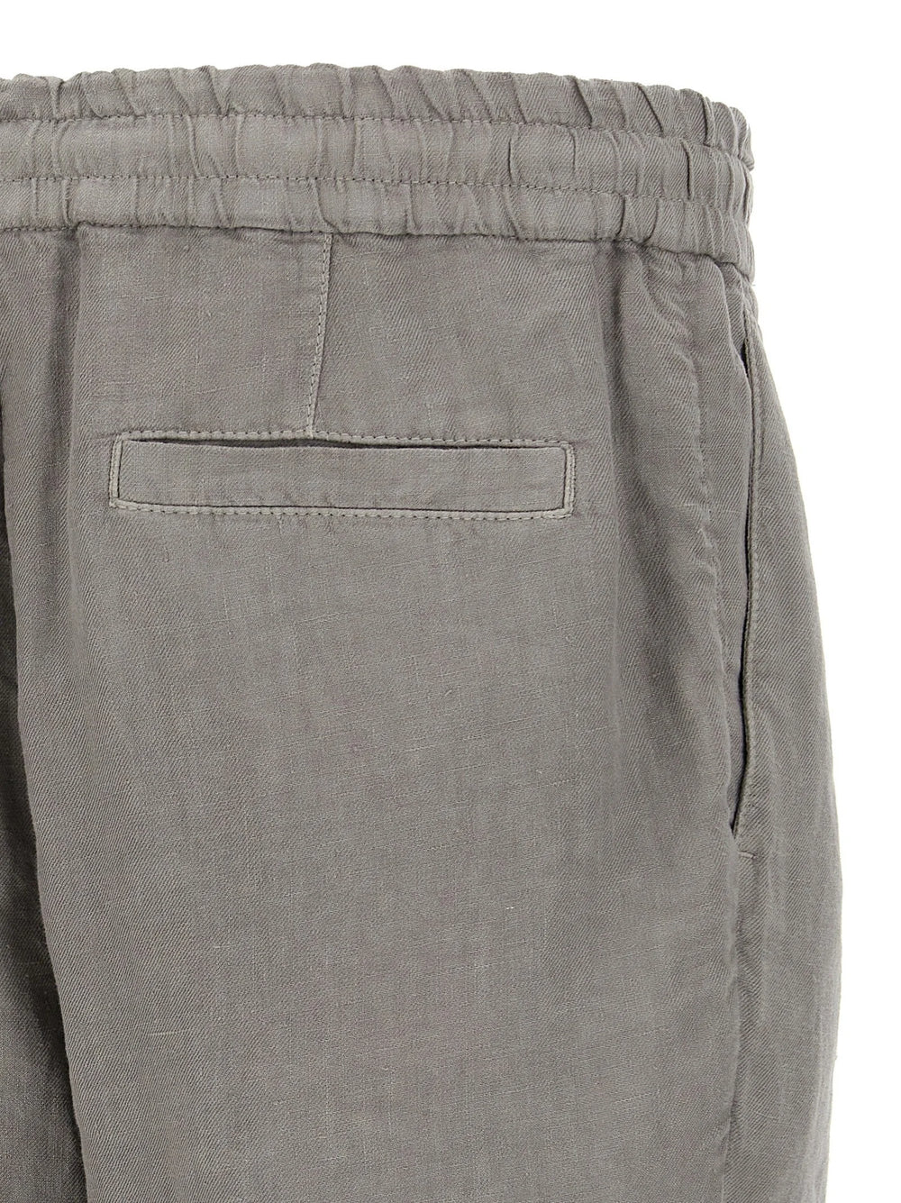 Brunello Cucinelli Gray Linen Bermuda Shorts - XXL