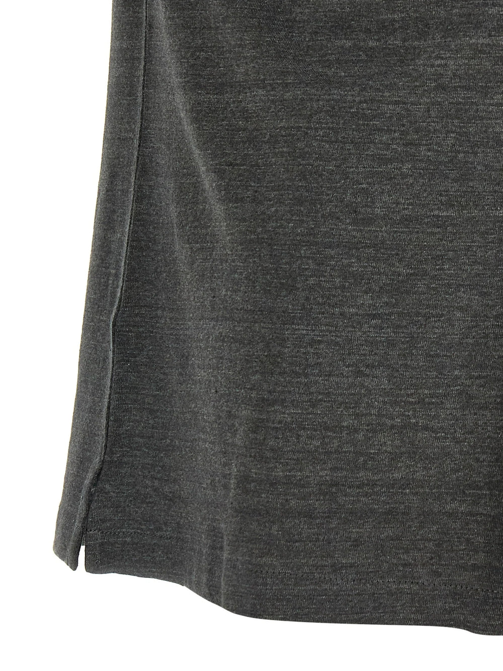 Brunello Cucinelli Gray Linen Blouse - M
