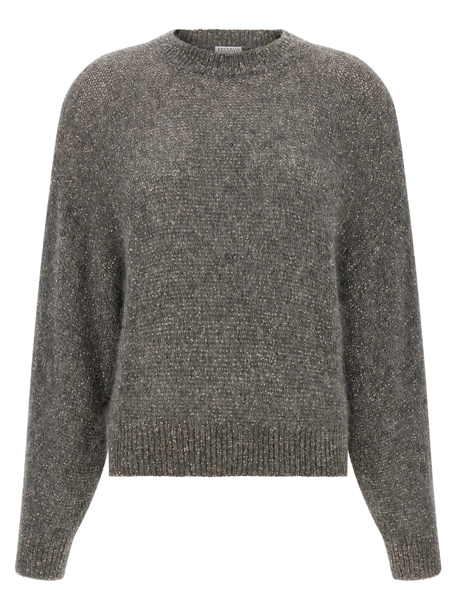 Brunello Cucinelli Gray Polyamide Cardigan