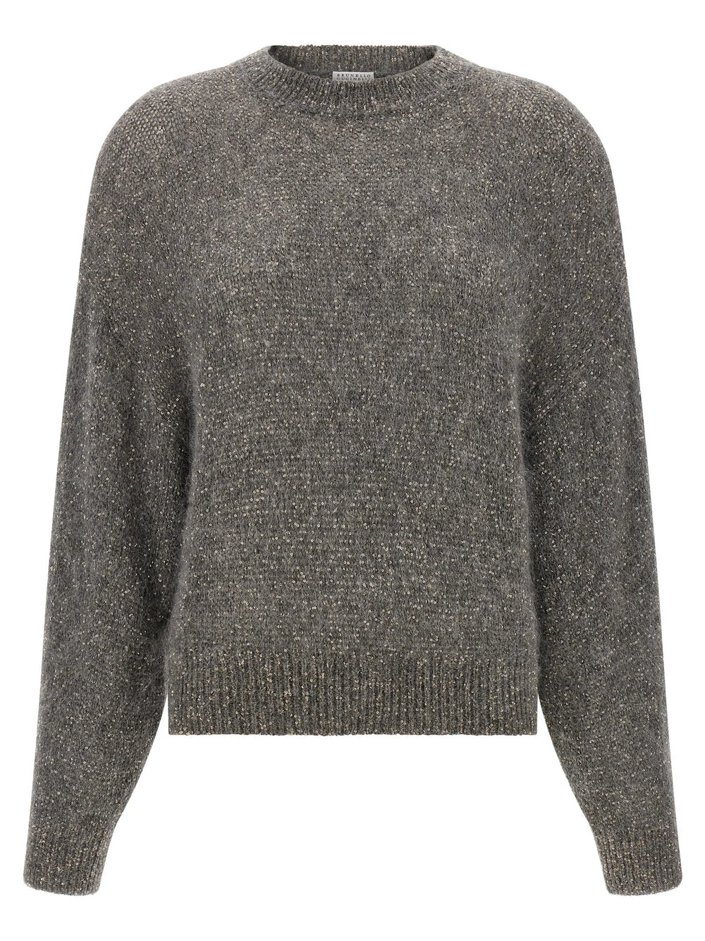 Brunello Cucinelli Gray Polyamide Cardigan