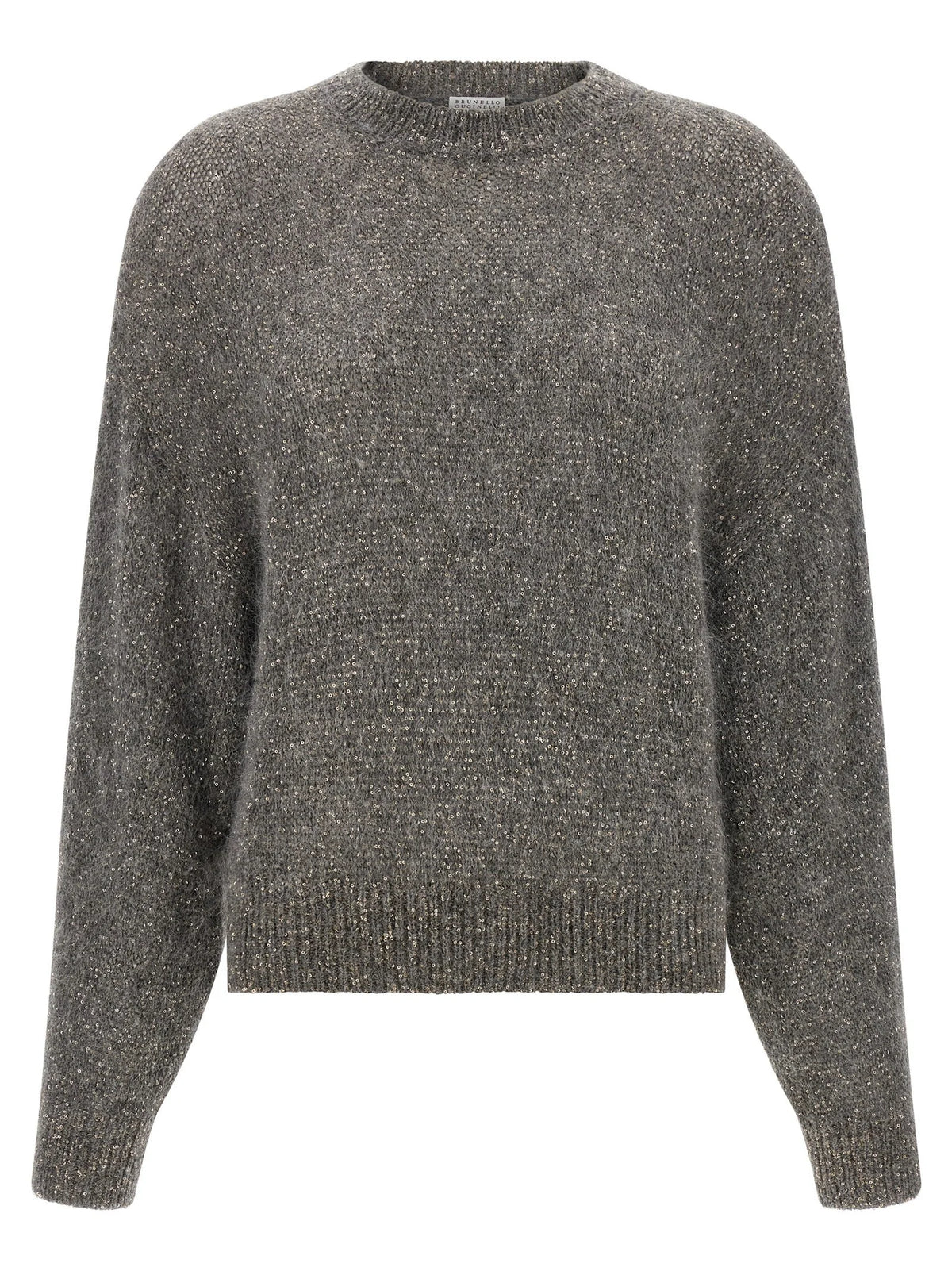 Brunello Cucinelli Gray Polyamide Cardigan