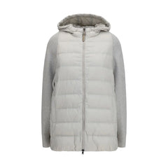 Brunello Cucinelli Gray Polyamide Jacket