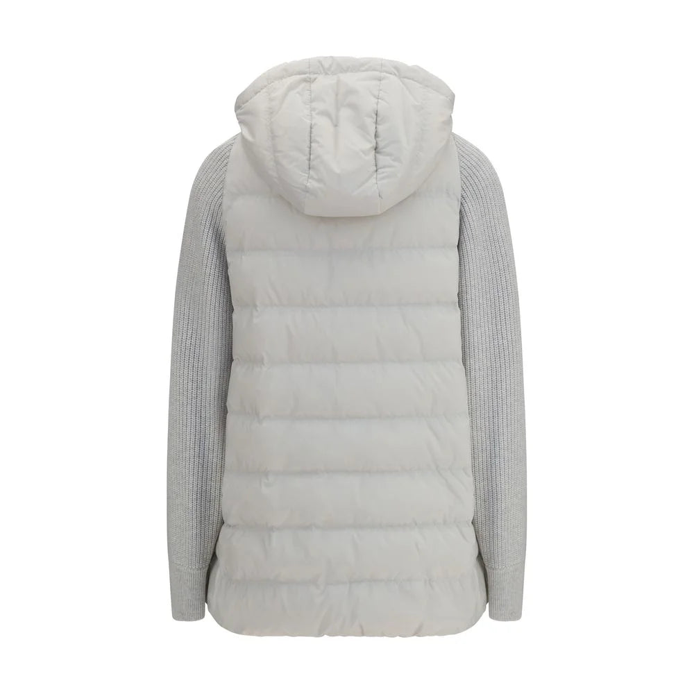 Brunello Cucinelli Gray Polyamide Jacket