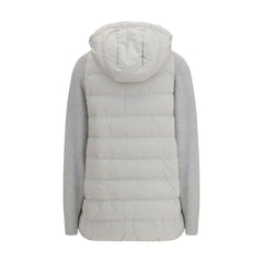 Brunello Cucinelli Gray Polyamide Jacket