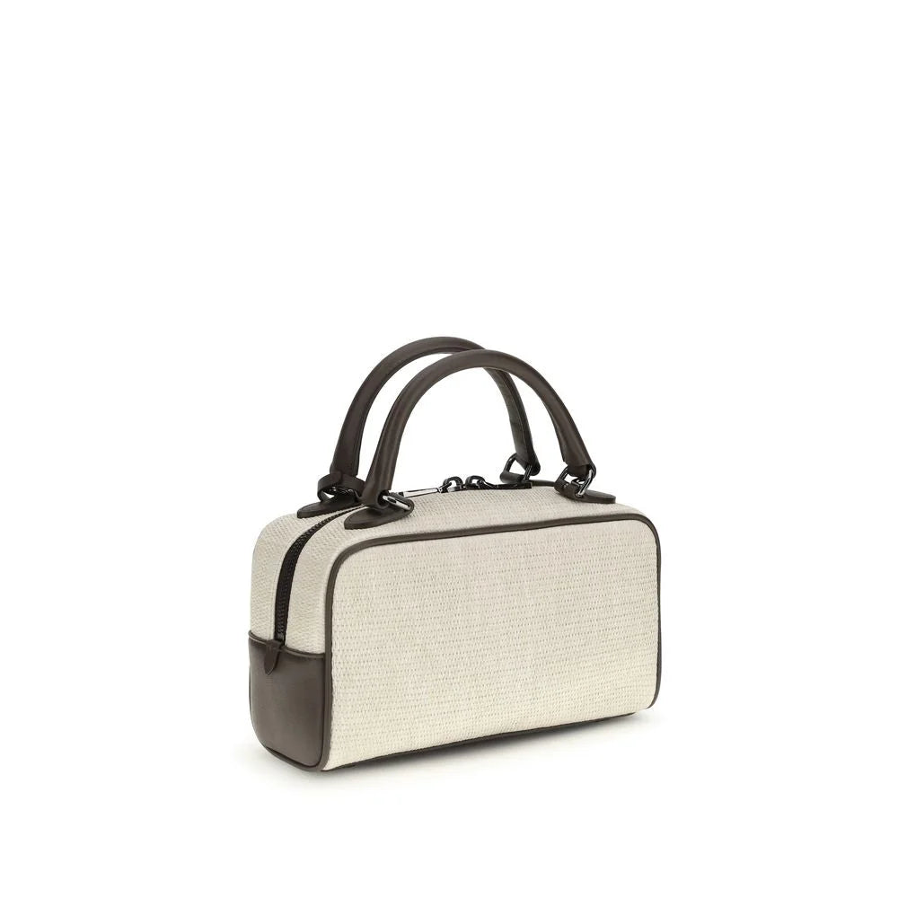 Brunello Cucinelli Gray Polyamide Shoulder Bag