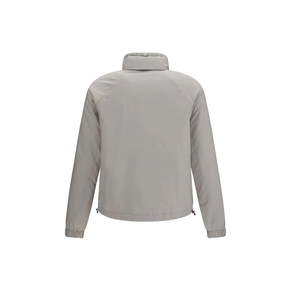 Brunello Cucinelli Gray Polyester Shell Jacket