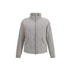 Brunello Cucinelli Gray Polyester Shell Jacket