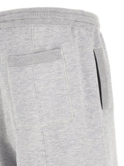 Brunello Cucinelli Gray Silk Bermuda Shorts