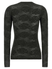 Brunello Cucinelli Gray Silk Cardigan