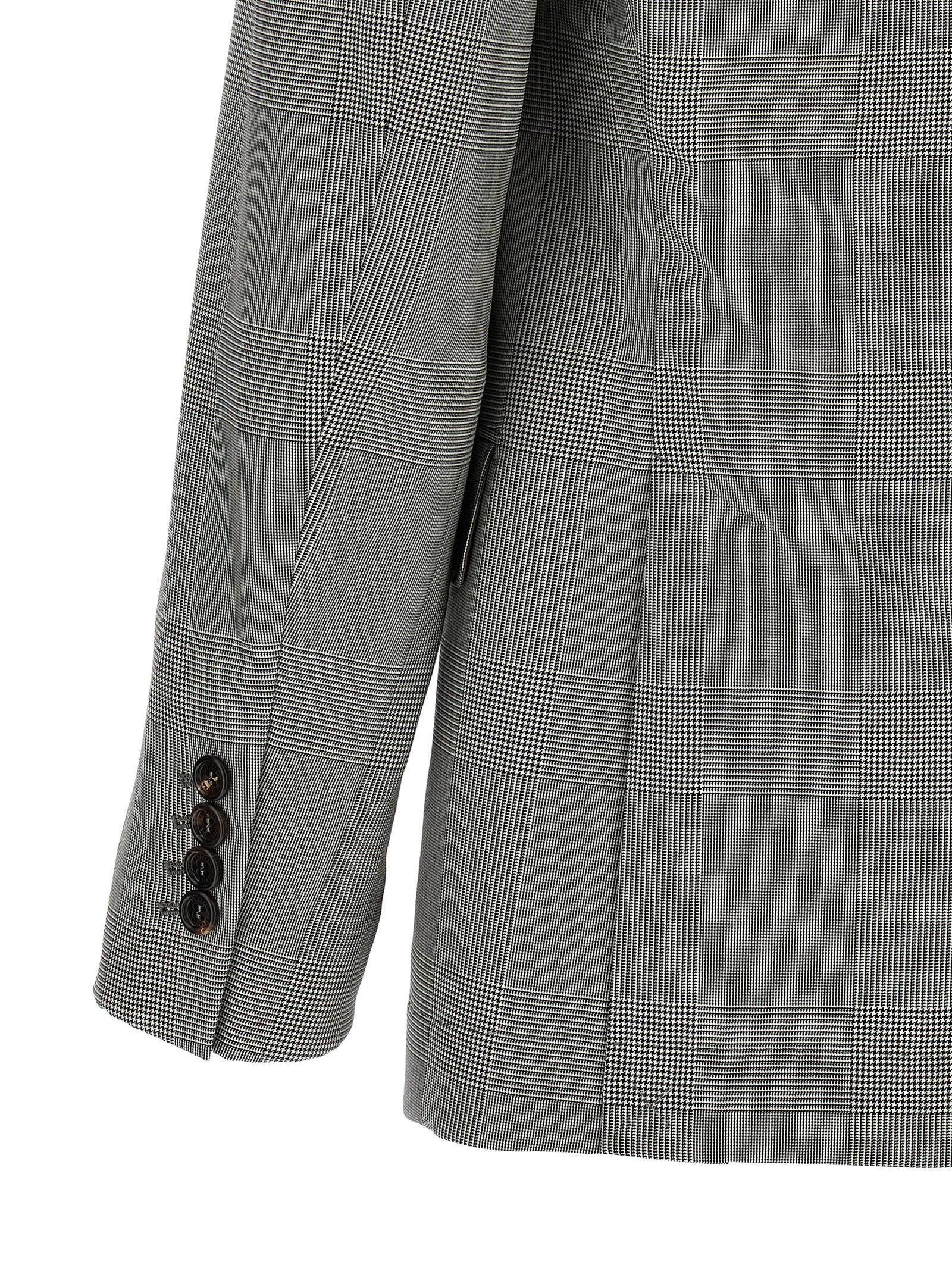 Brunello Cucinelli Gray Virgin Wool Blazer