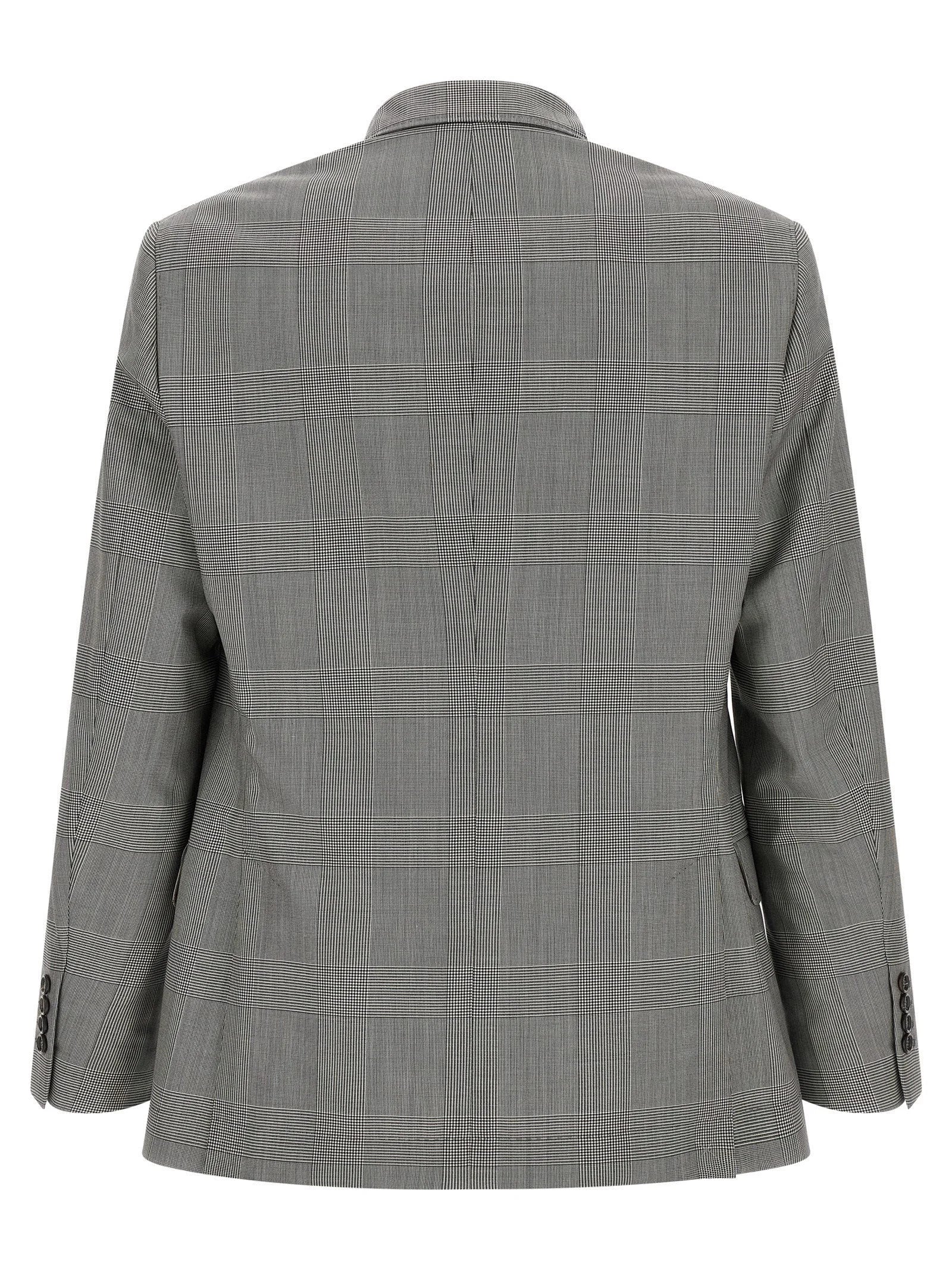 Brunello Cucinelli Gray Virgin Wool Blazer